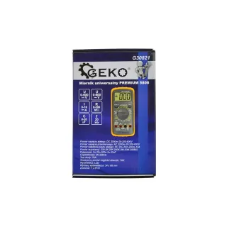 Мултицет дигитален GEKO Premium 5808