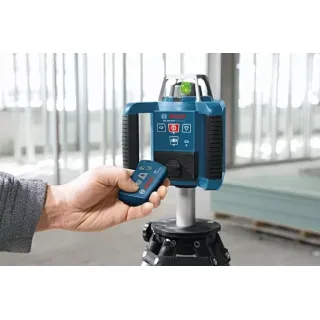 Ротационен лазер Bosch GRL 300 HV + LR 45 в L-BOXX/ до 300 м