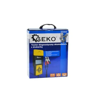 Тестер за акумулатор, дигитален с вграден принтер Geko BA1000 / 12 V