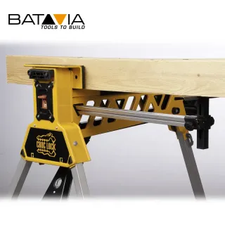 Работна маса със стяги BATAVIA Croc Lock, 875 мм