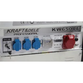Генератор за ток KraftDele KD101/ 2500W 12V/230 / 380V