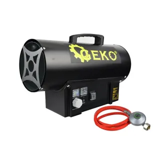 Индустриален газов калорифер с термостат и регулатор GEKO G80411 / 20 kW