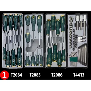 Количка с инструменти Force Tools 10217B/ 286 бр