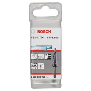 Стъпаловидно свредло HSS-AlTiN на Bosch 4-12 mm