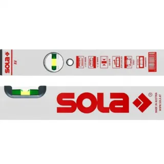 Нивелир Sola профил тип кутия алуминиев 600 мм, 0.5 мм/м, AV 60