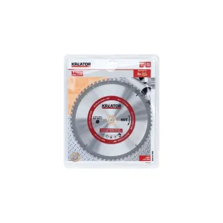 Циркулярен диск за рязане KREATOR KRT020505 - 254mm 60зъба