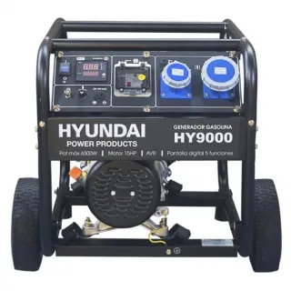 Бензинов генератор Hyundai HY 9000К, 6.5 kW