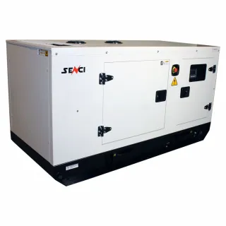 Шумоизолиран дизелов трифазен генератор SENCI SCDE 25YS, 19.8 kW/25 kVA