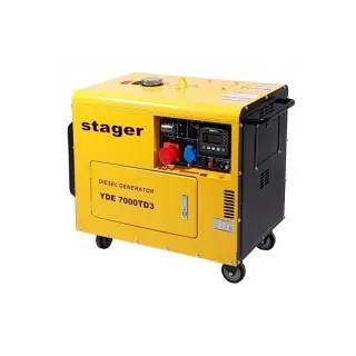 Трифазен дизелов генератор Stager YDE7000TD3