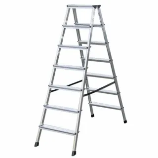 Професионална двустранна алуминиева стълба KRAUSE DOPLO 2x7
