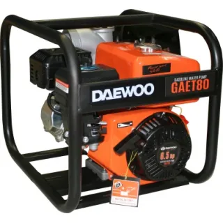 Бензинова водна помпа Daewoo GAET80, 4.8kW/6.5к.с.
