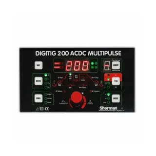 Инверторен ВИГ заваръчен апарат SHERMAN DIGITIG 200 AC/DC MULTIPULSE/ 200A