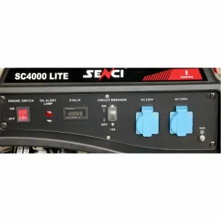 Монофазен бензинов генератор Senci SC-4000 LITE 3.8 kW