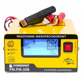 Микропроцесорно зарядно устройство Powermat PM-PM-50B/ 12-24V