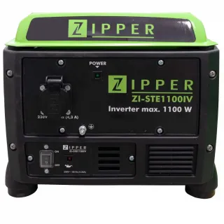 Инверторен генератор за ток Zipper ZI-STE1100IV - 1100W