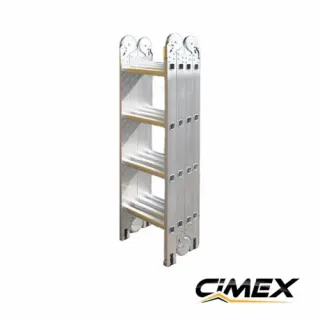 Мултифункционална алуминиева стълба CIMEX MFL4.8  4x4 - 4.80 м