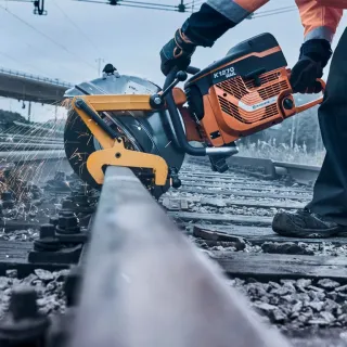 Бензинов фугорез Husqvarna Construction K 1270 Rail/ 7.80 к.с./ф350 мм