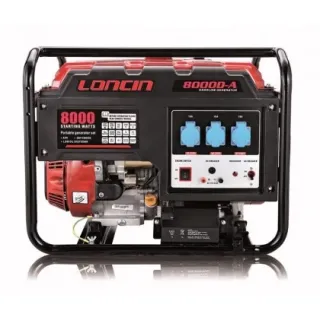 Бензинов генератор за ток LONCIN LC 8000-DA/ 12.23 к.с