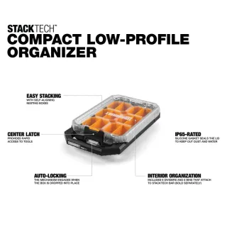 Органайзер TOUGHBUILT StackTech Compact Low-Profile Organiser TB-B1-O-10C