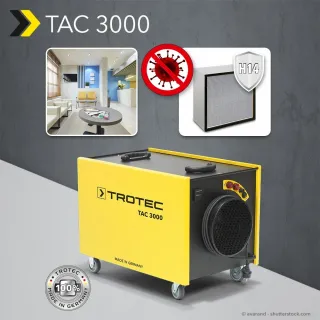 Пречиствател за въздух Trotec TAC 3000 X, 450W