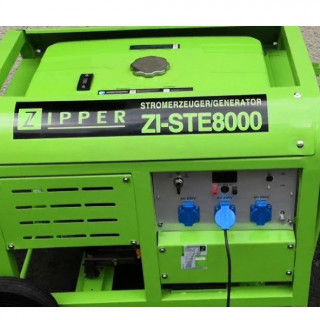 Бензинов монофазен генератор ZIPPER ZI-STE8000 / 8 kW