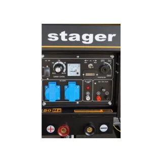 Монофазен генератор за заваряване Stager YDE8500EW