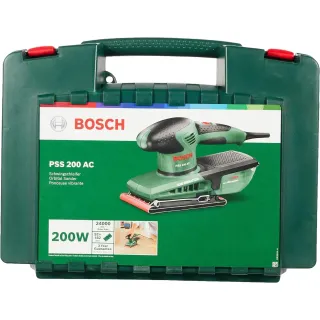 Виброшлайф Bosch PSS 200 AC/ 200W