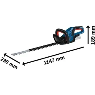 Акумулаторен храсторез Bosch GHE 18V-60/ 18V