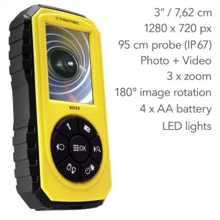 Мини инспекционна камера Trotec BO22, Ø 5,5 мм, 95 см