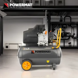 Маслен компресор POWERMAT PM-KO-50T/ 1850W