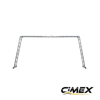 Мултифункционална алуминиева стълба CIMEX MFL9.3 - 4x8 9.30м