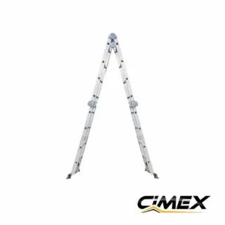 Мултифункционална алуминиева стълба CIMEX MFL4.8  4x4 - 4.80 м