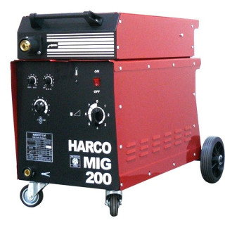 Телоподаващ заваръчен апарат HARCO MIG 200 PROFI / 3x380V