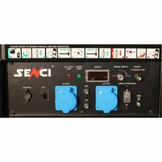 Бензинов генератор за ток SENCI SC-13000 EVO ATS/ 19 к.с.