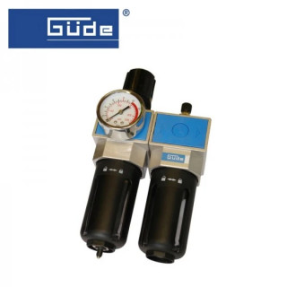 Пневматичен филтър, регулатор и омаслител GÜDE 41084 / 1/4(N)PT