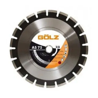 Диамантен диск за рязане на асфалт GOLZ AS75