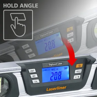 Електронен нивелир Laserliner DigiLevel Laser G40/ 40см