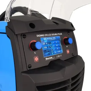 Инверторен телоподаващ апарат SHERMAN DIGIMIG 210 LCD DOUBLE PULSE/ 200A