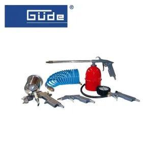 Комплект пневматични инструменти GÜDE 84089, 5 части
