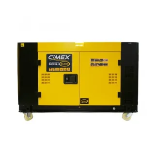 Дизелов трифазен генератор + ATS табло за автоматичен старт CIMEX SDG12-S/ 12 kW