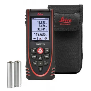 Комплект лазерна ролетка LEICA DISTO X3 + DST 360 + TRI120/ 150м