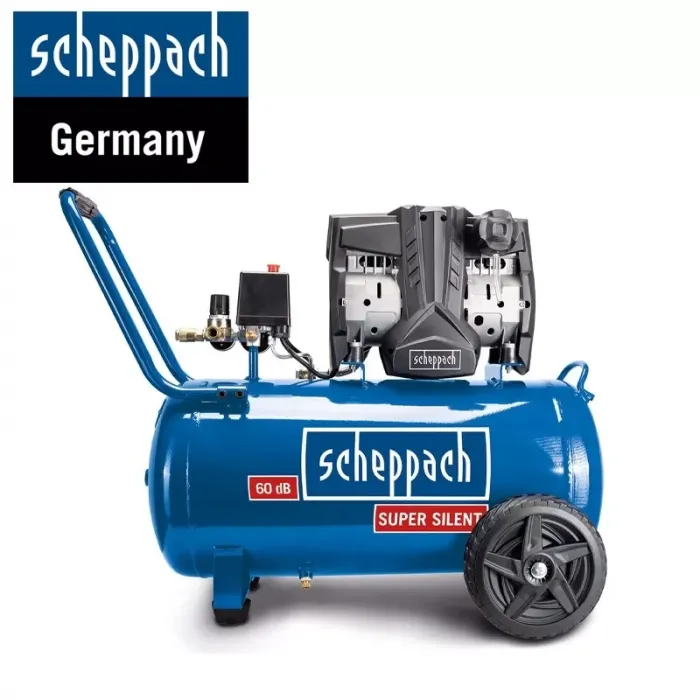 Scheppach 5906141901 HC51Si Super Silent Kompressor 50L