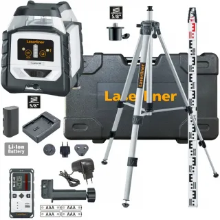 Линеен лазерен нивелир Laserliner DuraPlane 360 set/ 0.2 мм/м